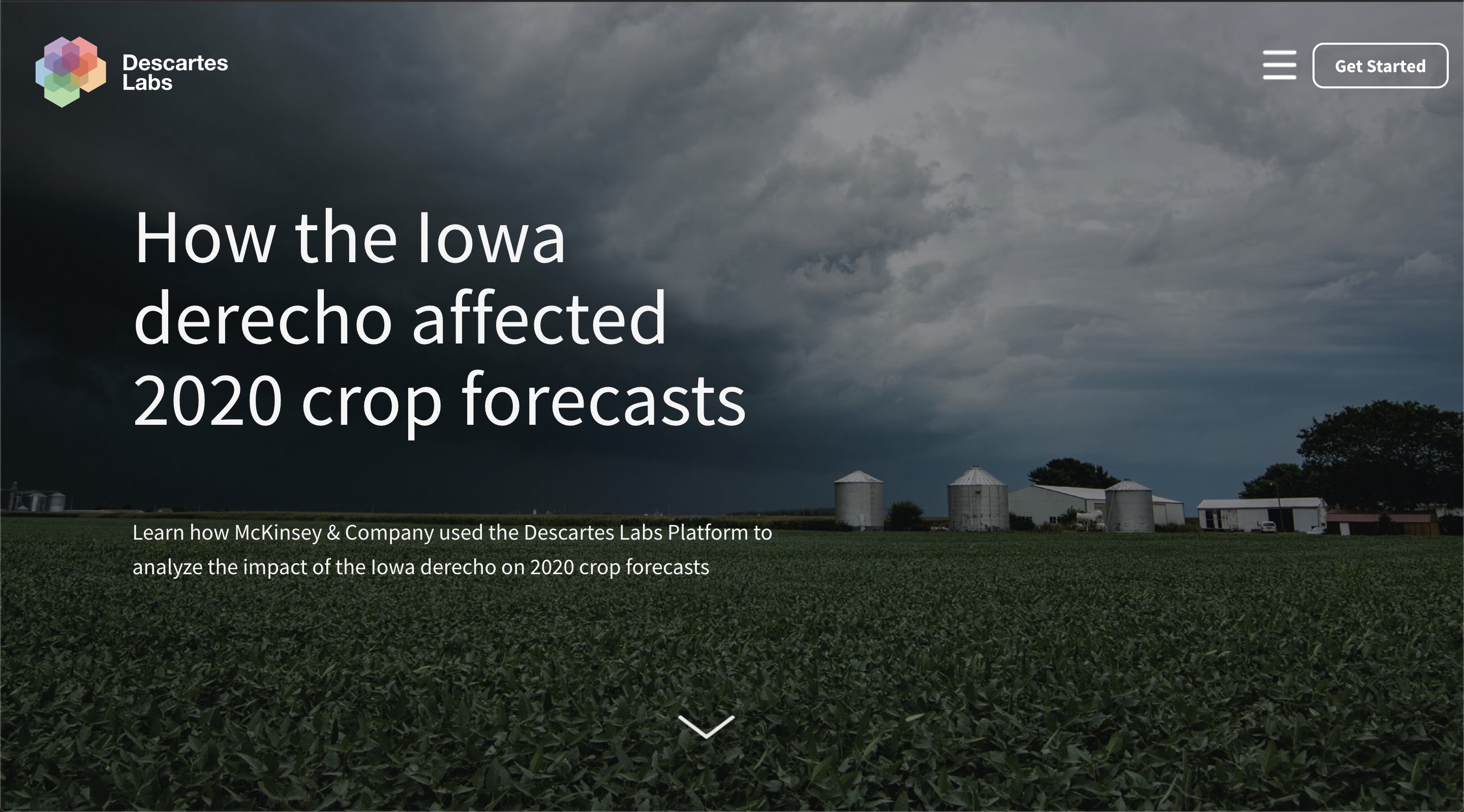 McKinsey & Company Iowa derecho analysis